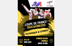 Coupe de France Taekwonkido Technique et Combat