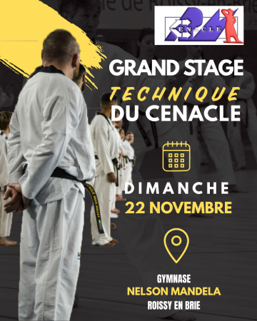 Stage Technique du Cénacle